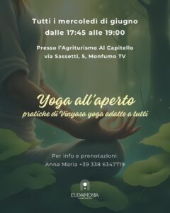 Yoga all'Aperto - Tutti i mercoledi di Giugno